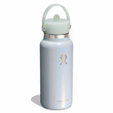 32 oz Wide Mouth with Flex Straw Cap - Glimmer Blue