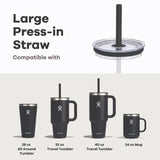 Large Press-In Straw Lid