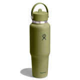 40 oz Travel Bottle with Flex Straw Cap