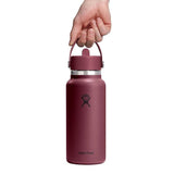 32 oz Wide Mouth with Flex Straw Cap