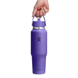 40 oz Travel Bottle with Flex Straw Cap
