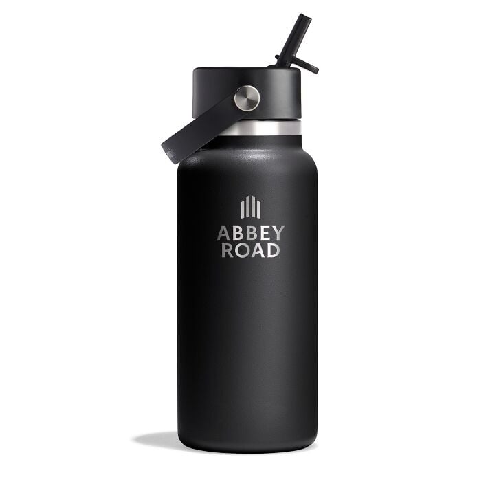 32 oz WM Flex Straw Bottle - Hydro Flask + Abbey Road R8
