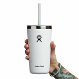 20 oz All Around™ Tumbler with Straw Lid - White