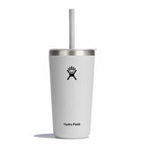 20 oz All Around™ Tumbler with Straw Lid - White