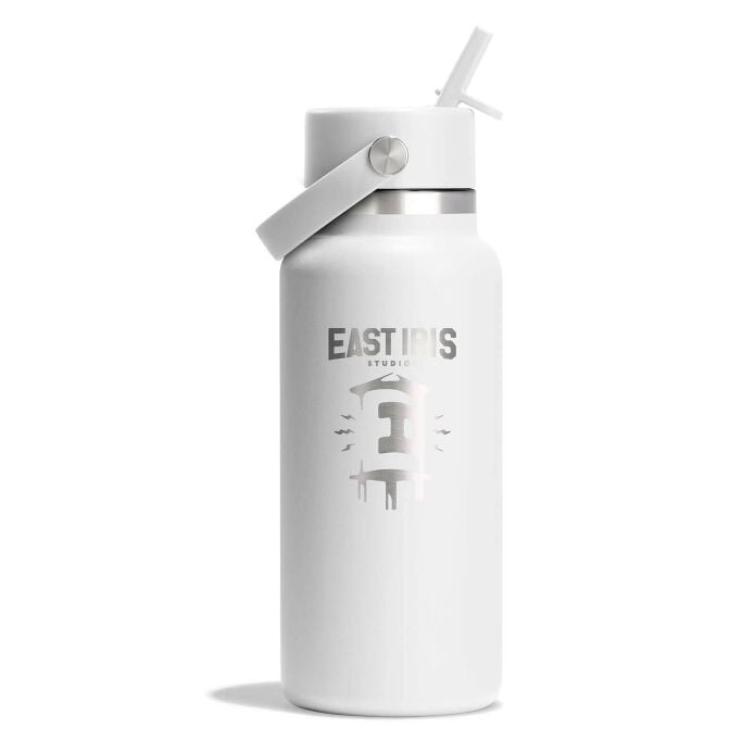 32 oz WM Flex Straw Bottle - Hydro Flask + East Iris Studios K1