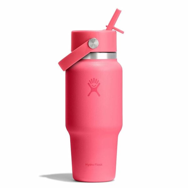 24 oz Travel Bottle with Flex Straw Cap U0