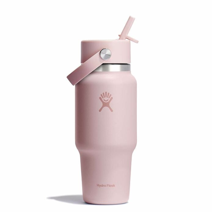 24 oz Travel Bottle with Flex Straw Cap A6